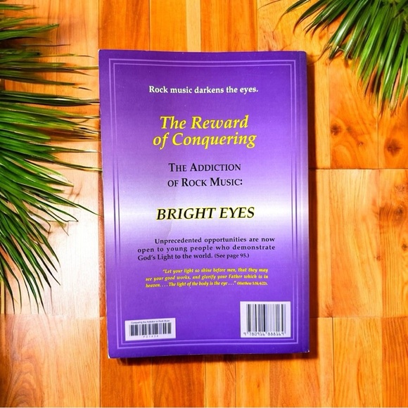 How to Conquer the Addiction of Rock Music Paperback Book 1993 - Rare - Picture 2 of 8